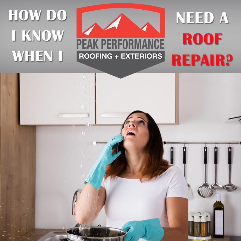 How Do I Know When I Need a Roof Repair?
